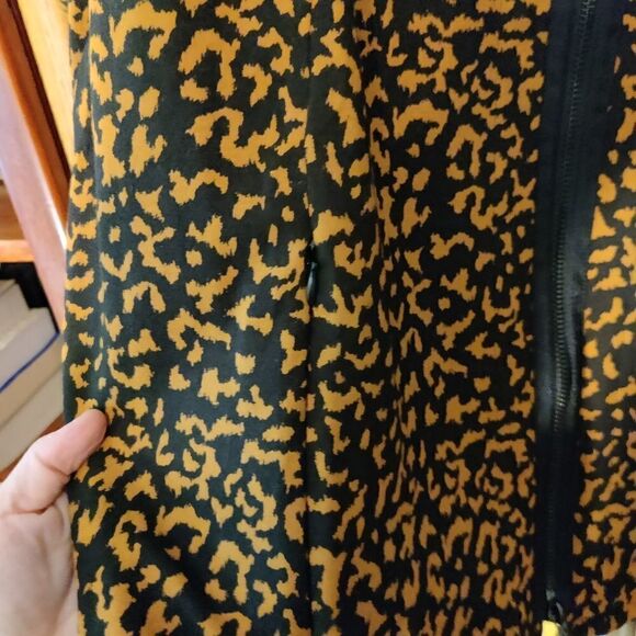 LOUIS Dell' Olio linea leisure leopard print zip jacket size l - Picture 3 of 8